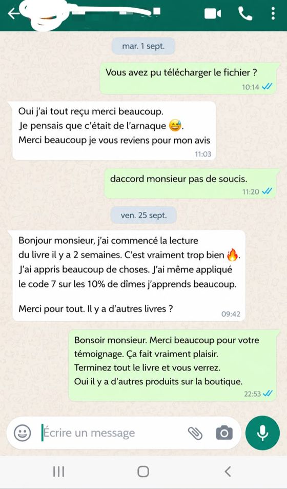 Avis de lecteur